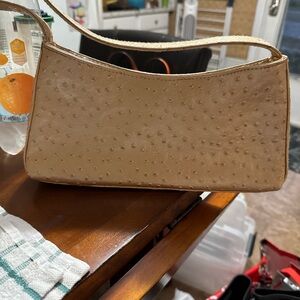 Reaction Kenneth Cole Gold Wristlet Clutch